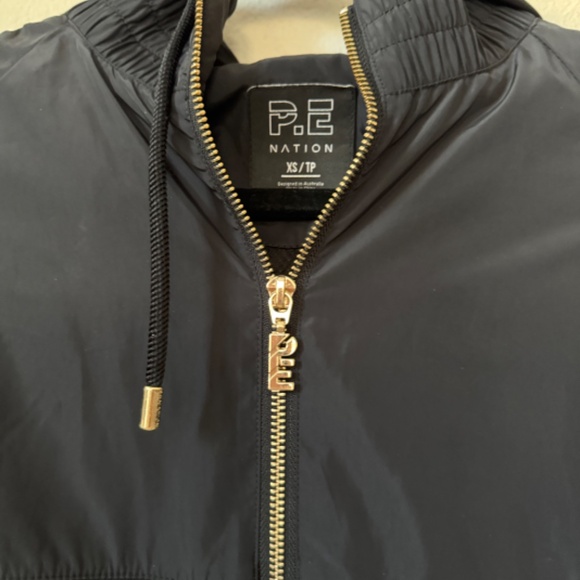 P.E Nation Man Down Hooded Jacket Cream Black XS - Picture 6 of 11